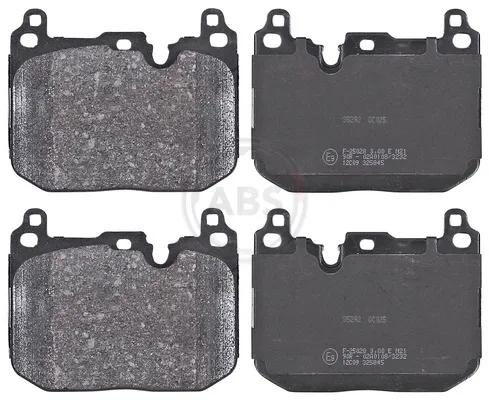 Klocki hamulcowe przednie tarczowe 35292 ABS