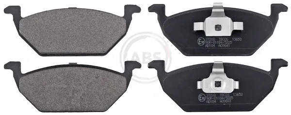 Klocki hamulcowe przednie tarczowe 37008 ABS