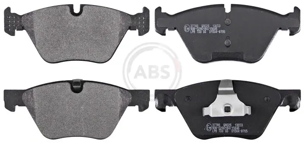 Klocki hamulcowe przednie tarczowe 37786 ABS