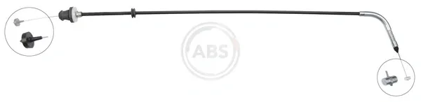 Linka gazu K37260 ABS