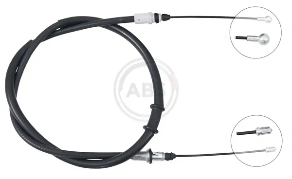 Linka hamulca ręcznego tylna prawa/lewa K17593 ABS
