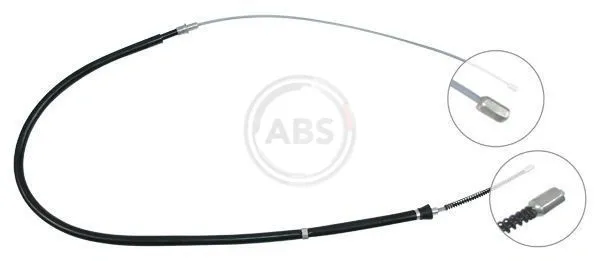 Linka hamulca ręcznego tylna prawa/lewa K18406 ABS