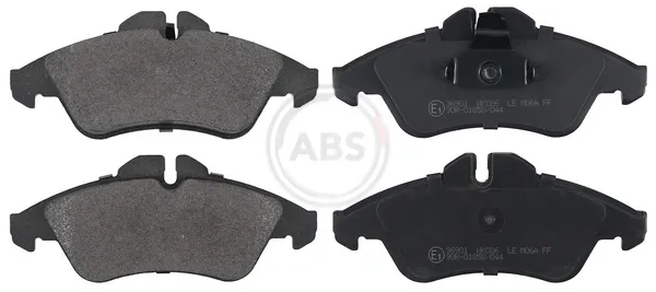 Klocki hamulcowe przednie tarczowe 36901 ABS