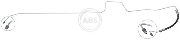 Rurka hamulcowa tylna lewa SL6638 ABS