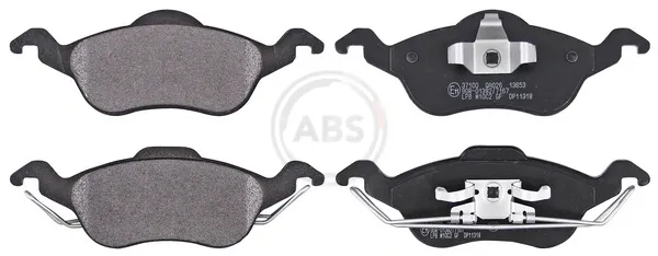 Klocki hamulcowe przednie tarczowe 37100 ABS
