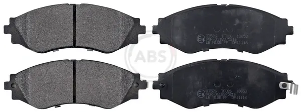 Klocki hamulcowe przednie tarczowe 37526 ABS