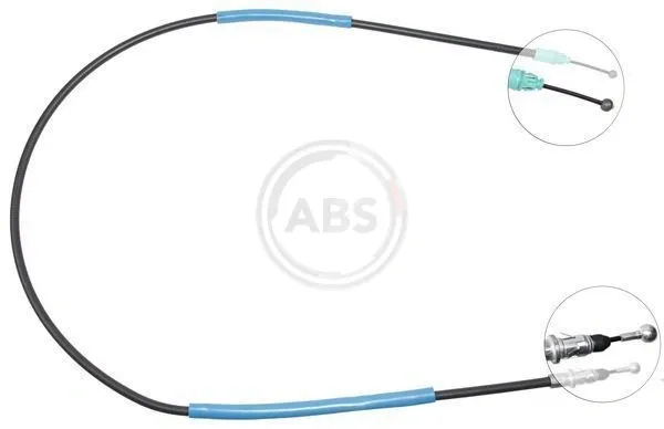 Linka hamulca ręcznego tylna lewa K17278 ABS