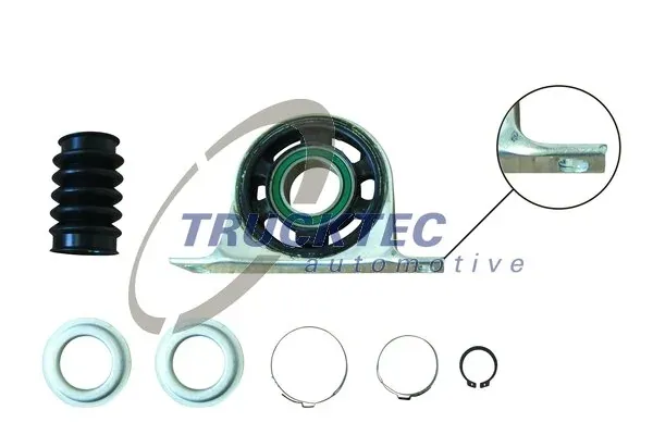 Łożysko podwieszane wału Cardana 0234030 Trucktec