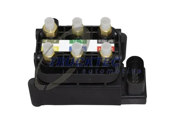 Blok zaworów zawieszenia regulowanego 0230408 Trucktec