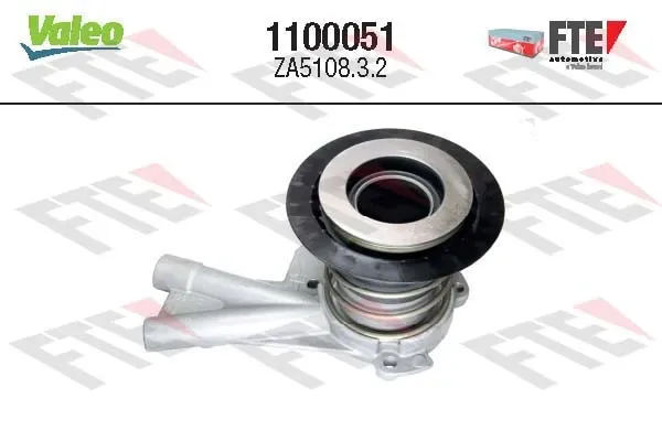Cylinder roboczy sprzęgła (wysprzęglik) w komplecie z łożyskiem wyciskowym 1100051 VALEO