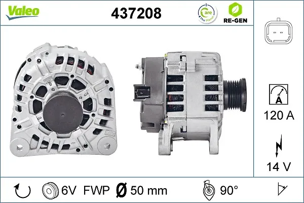  Alternator Opel Vivaro A awangarda (F7) (2001 - 2014) A