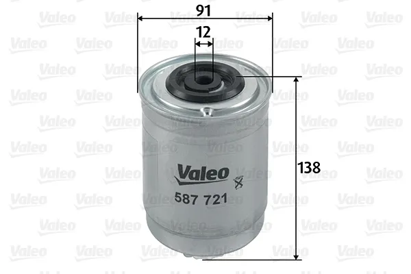 Filtr paliwa 587721 VALEO