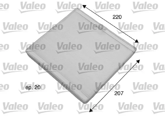 Filtr kabiny 698769 VALEO