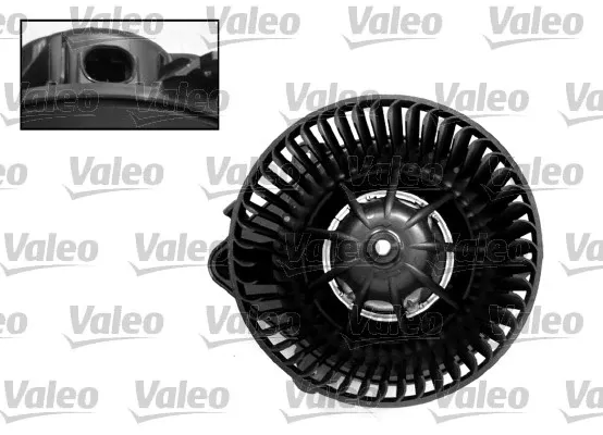 Silniczek wentylatora nagrzewnicy (ogrzewacza wnętrza) 715053 VALEO