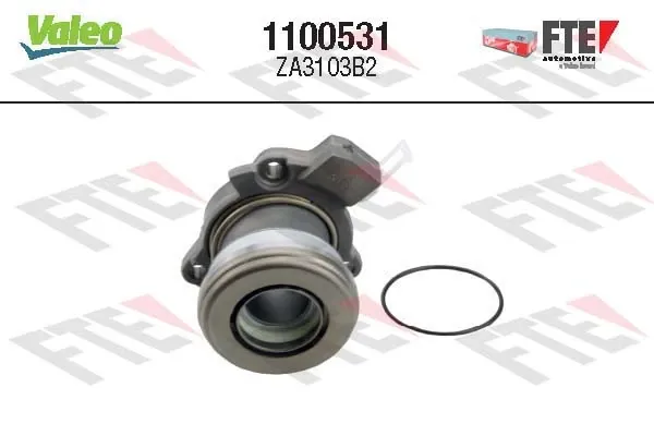 Cylinder roboczy sprzęgła (wysprzęglik) w komplecie z łożyskiem wyciskowym 1100531 VALEO