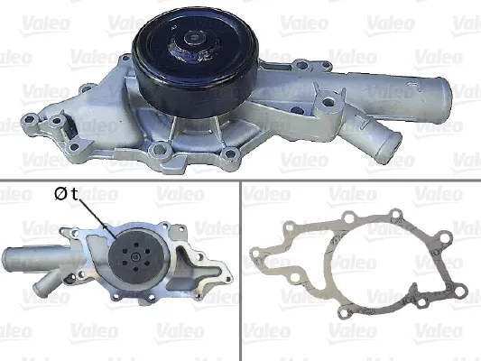 Pompa chłodząca wodna 506831 VALEO