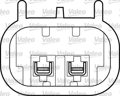 Mechanizm podnoszenia szyby drzwi przednich lewych 850168 VALEO
