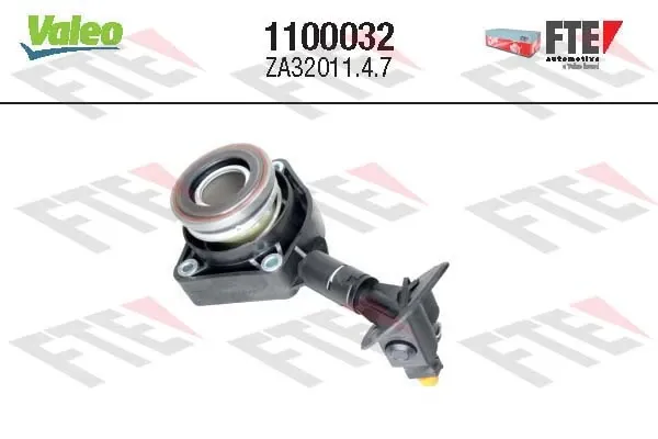 Cylinder roboczy sprzęgła (wysprzęglik) w komplecie z łożyskiem wyciskowym 1100032 VALEO