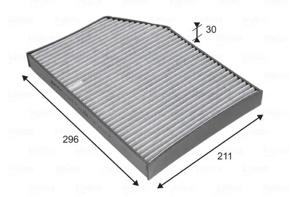 Filtr kabiny 701045 VALEO
