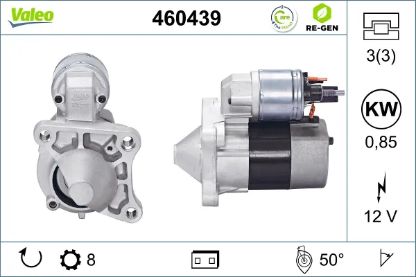 Rozrusznik 460439 VALEO