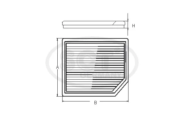  Filtr kabiny Skoda Octavia II A5 liftback (1Z3) (2004 - 2013) II A5