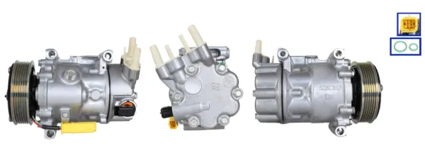 Sprężarka klimatyzacji 9819711880 Peugeot/Citroen