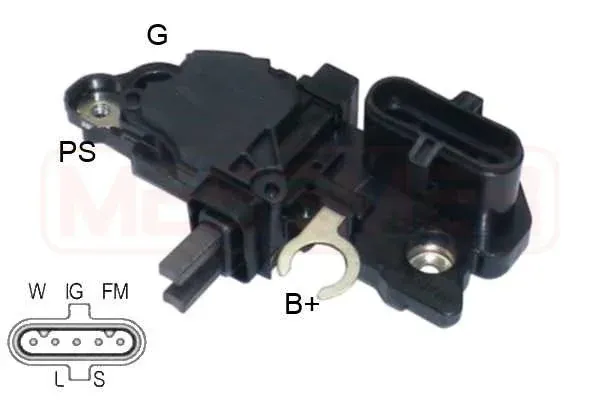Regulator alternatora (przekaźnik ładowania) 215250 ERA