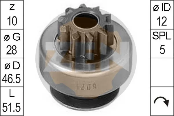 Bendiks rozrusznika ZN1209 ERA
