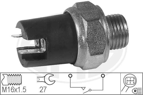 Czujnik włączania światła cofania 330628 ERA