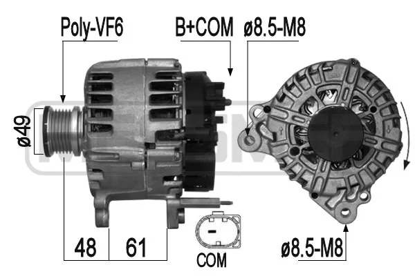 Alternator Skoda KAROQ