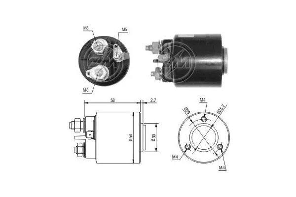 Elektromagnes rozrusznika ZM599 ERA
