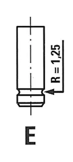 Zawór wydechowy R4974R Freccia