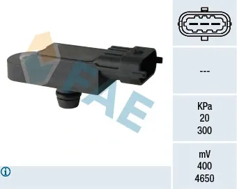 Czujnik ciśnienia w kolektorze ssącym, MAP Opel Vivaro cena, od
