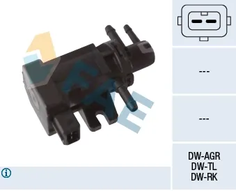 Przetwornik ciśnienia (solenoid) doładowania 30618057 Volvo