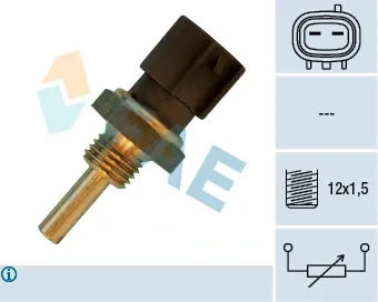 Czujnik temperatury płynu chłodzącego 33580 FAE