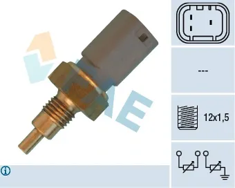 Czujnik temperatury płynu chłodzącego 33720 FAE
