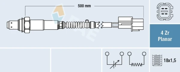 Sonda lambda KIA Carens