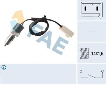 Czujnik włączania światła cofania Seat Ibiza I