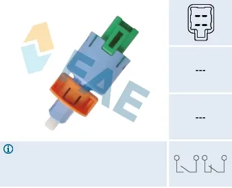 Czujnik włącznika świała stop 24693 FAE