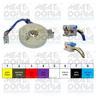 Czujnik kąta skrętu kierownicy 93054 Meat&Doria