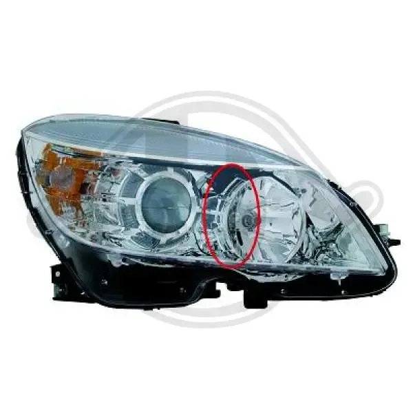 Reflektor prawy 507010U Polcar