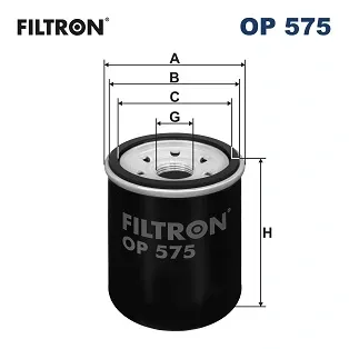 Filtr oleju OP575 Filtron