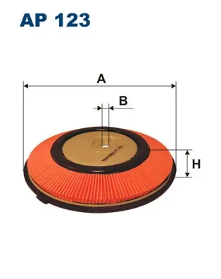 Filtr powietrza AP123 Filtron