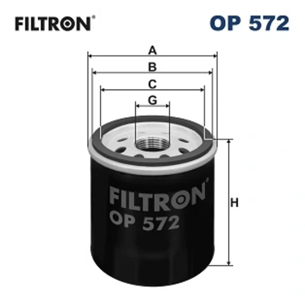 OP572 Filtron filtr oleju
