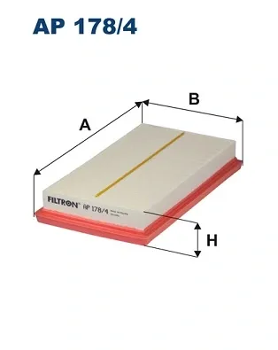 Filtr powietrza AP1784 Filtron