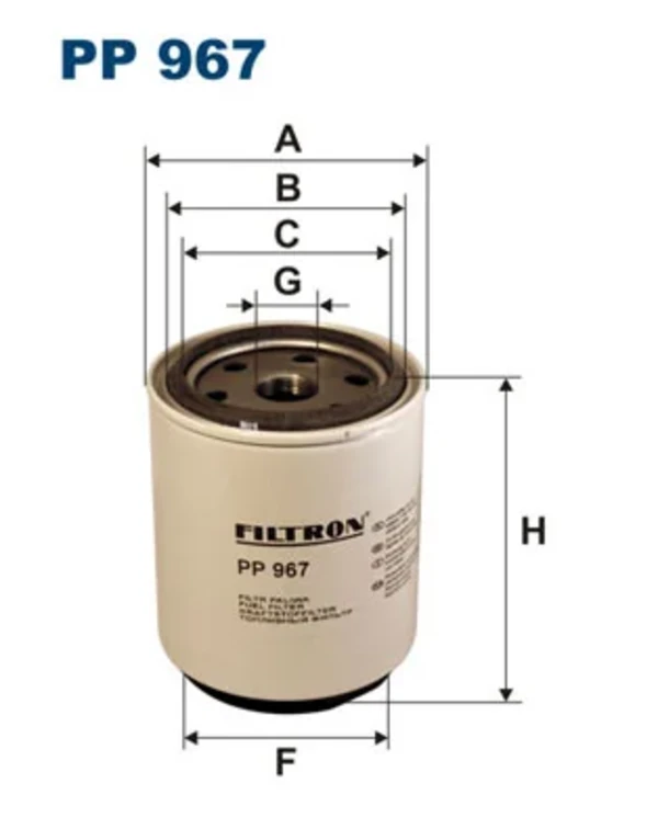 PP967 Filtron filtr paliwa