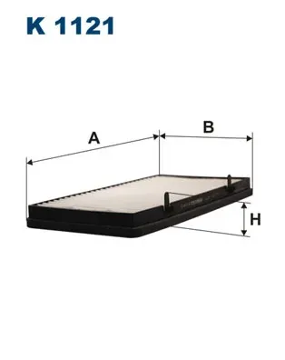 Filtr kabiny K1121 Filtron