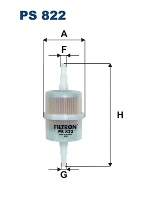 Filtr paliwa PS822 Filtron