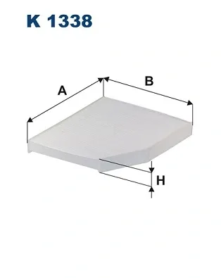 Filtr kabiny K1338 Filtron