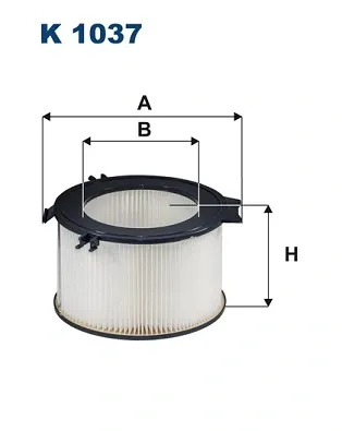 Filtr kabiny K1037 Filtron